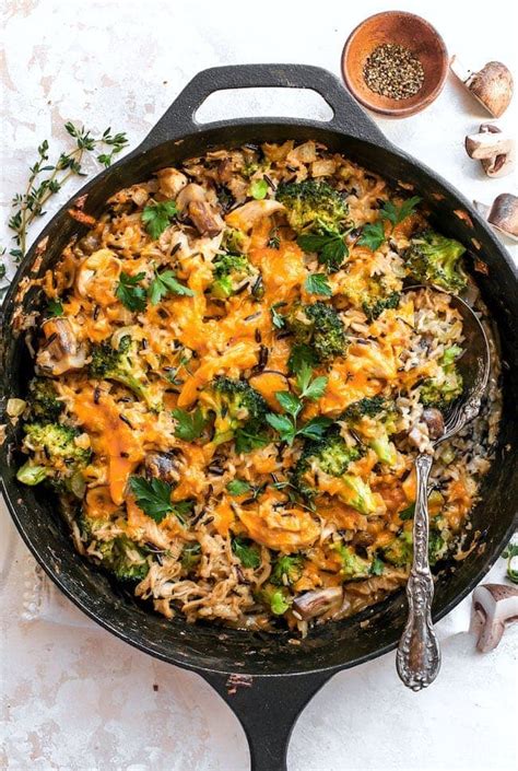 Cheesy Chicken Broccoli Rice Casserole Two Peas And Their Pod