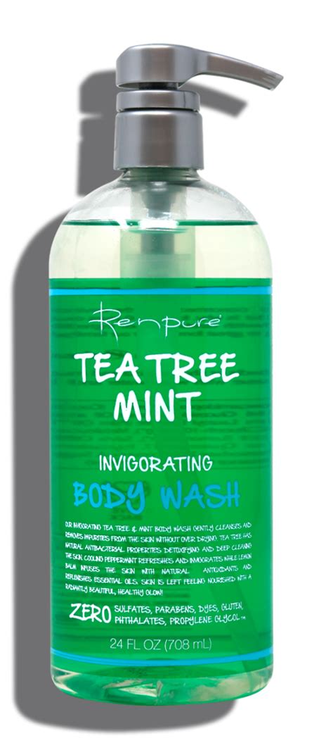 Tea Tree Mint Invigorating Body Wash Renpure