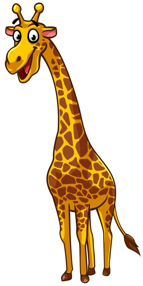 Giraffe Cartoon Style Vector Premium Download