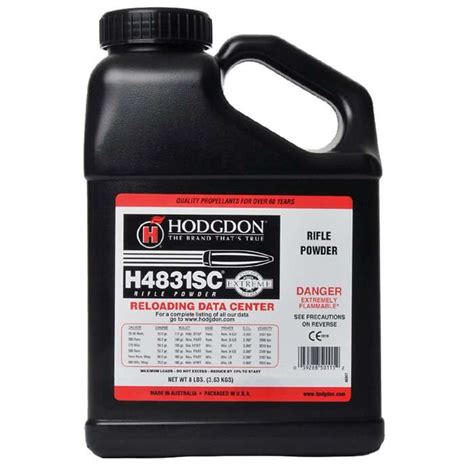Hodgdon Extreme H4831sc Rifle 8 Lbs 1 Canister Skogens Gun Supply