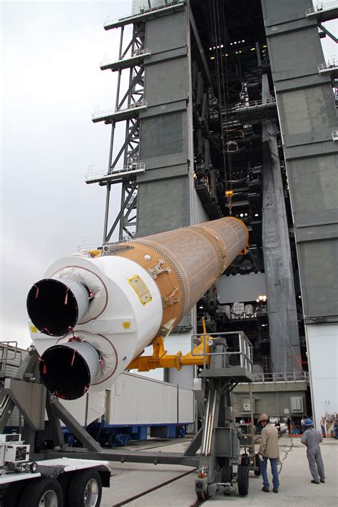 Raising The Atlas V Rocket Nasa Mars Exploration