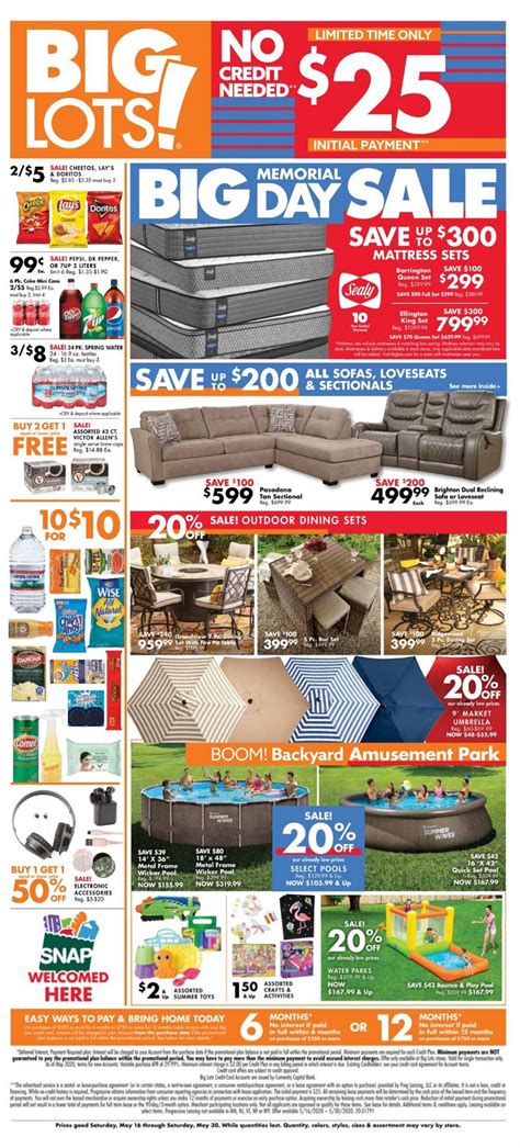lots ad weekly flyer ads promotons biglots flyers