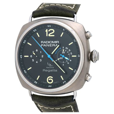 Panerai Radiomir Tourbillon Gmt Titanium Pam00315 For Sale At 1stdibs