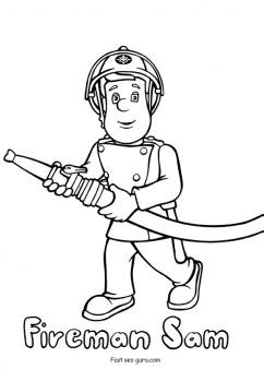 You may have noticed that learning about community helpers is a common and popular theme that is taught in preschools. Printable fireman sam coloring pages - Free Printable ...