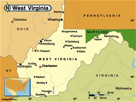 West Virginia Base And Elevation Maps In 2022 West Virginia