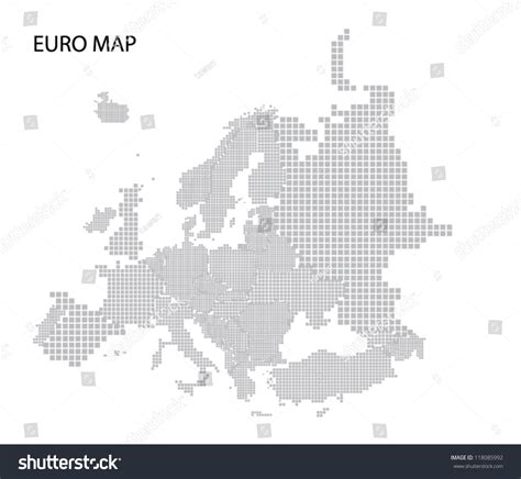 Vector Map Europe Editable Countries Stock Vector Royalty Free 118085992