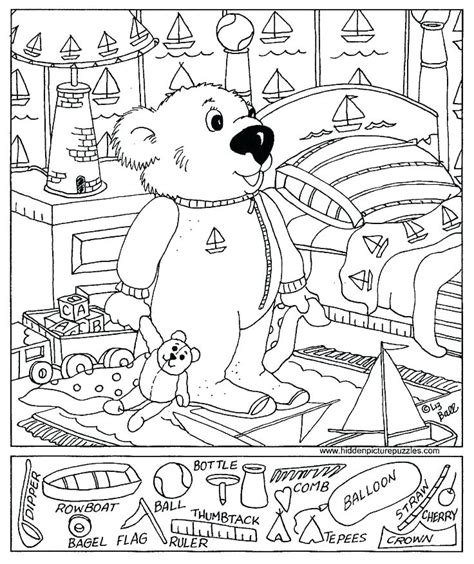 Seek And Find Coloring Pages At Getdrawings Free Download