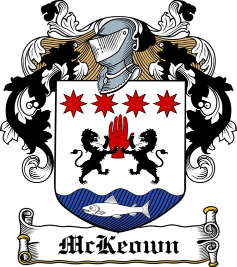 Sutherland coat of arms meanings and family crest artwork. McKeown Family Crest / Irish Coat of Arms Image Download ...