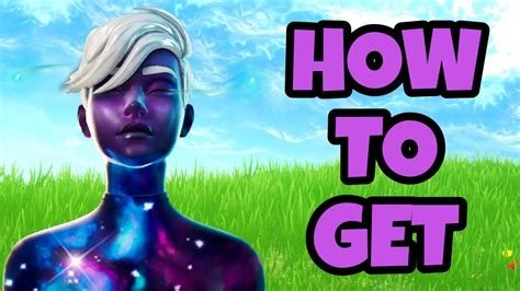 How To Get Galaxy Girl Skin In Fortnite New Youtube