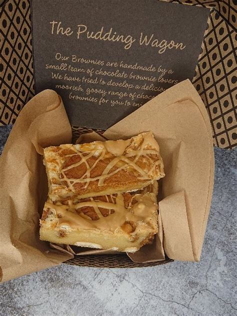 Biscoff Blondies The Pudding Wagon