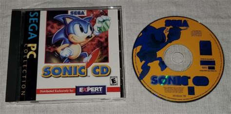 Sonic Cd Sega Pc Collection 2000 Pc Cd Rom Game Ebay