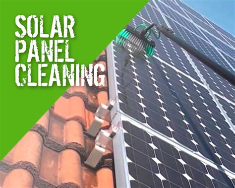 Solar Panel Cleaning with Pure Water