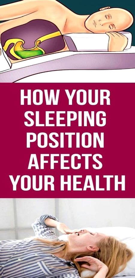 how your sleeping position affects your health eat well for all