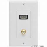 Hdmi And Cable Wall Plate Photos