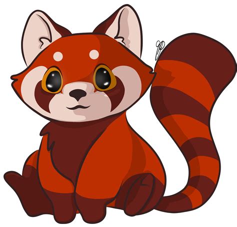 Artstation Chibi Red Panda 2022