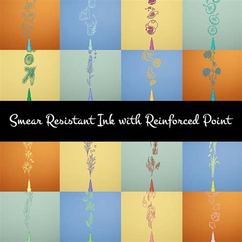 Paper Mate Flair Scented Felt Tip Pens, Assorted Nature Escape Scents