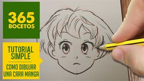 Como Dibujar Rostro Manga Facil Paso A Paso Kawaii Aprender A Dibujar