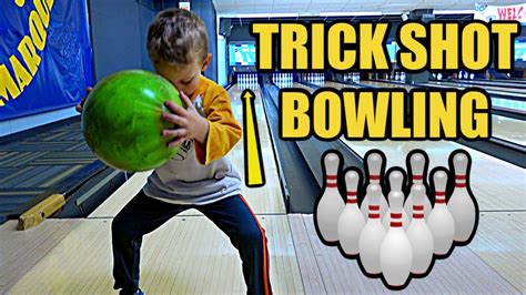 Bowling Trick Shot Challenge Colin Amazing Youtube