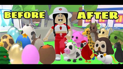 OPENING EVERY EGG IN ADOPT ME DREAM PET LUCK YouTube