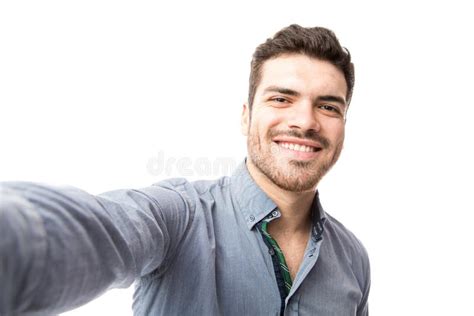 Happy Guy Taking A Selfie Stock Photo Image Of Lifestyle 107594132