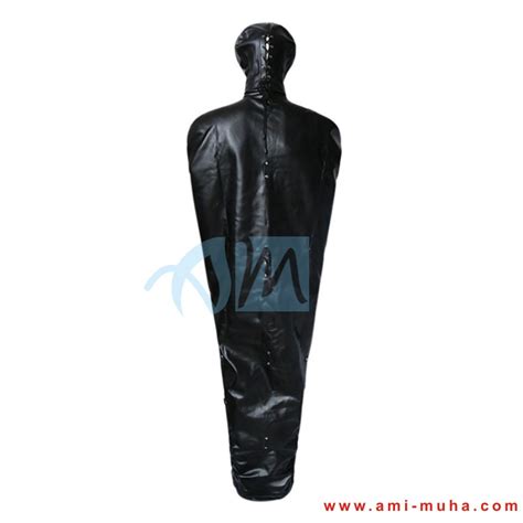 Bdsm Black Leather Full Body Sleeping Bag Ami Muha