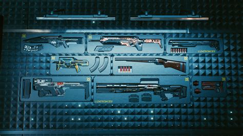 Finished My First Wall Of Weapons On Cyberpunk 2077 Rgaming