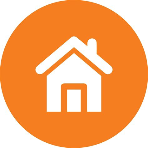 Home Homepage Icon Symbol Vector Image Illustration Of The House Real