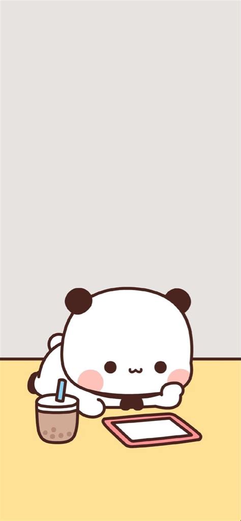 Pin By Mieseyo On Aesthetic Background Wallpaper Cute Panda