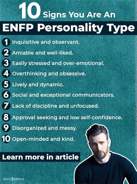 10 Signs You Are An Enfp Personality Type