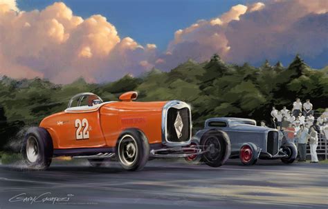 Image Result For Vintage Drag Racing Art Racing Art Drag Racing