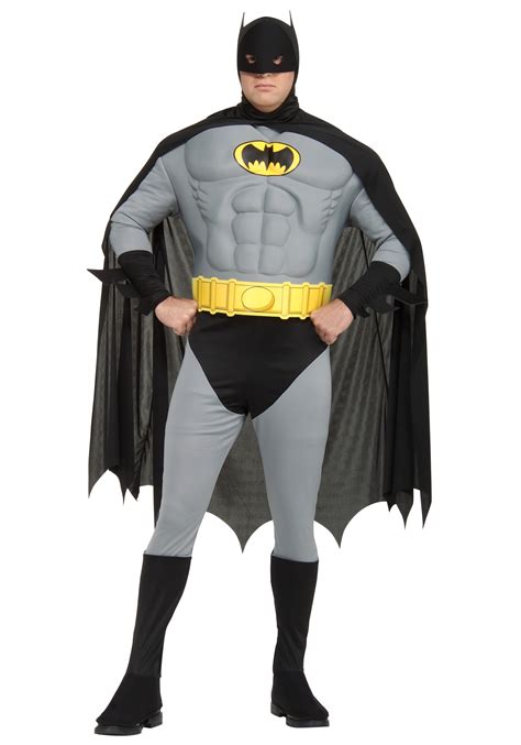 Plus Size Adult Batman Costume For Men 1x