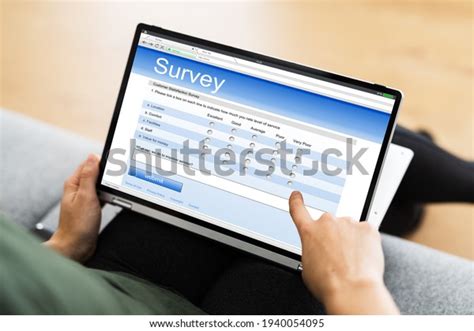 Digital Online Questionnaire Live Survey Form Stock Photo 1940054095