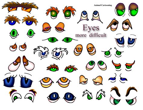 Cartoon Animal Eyes