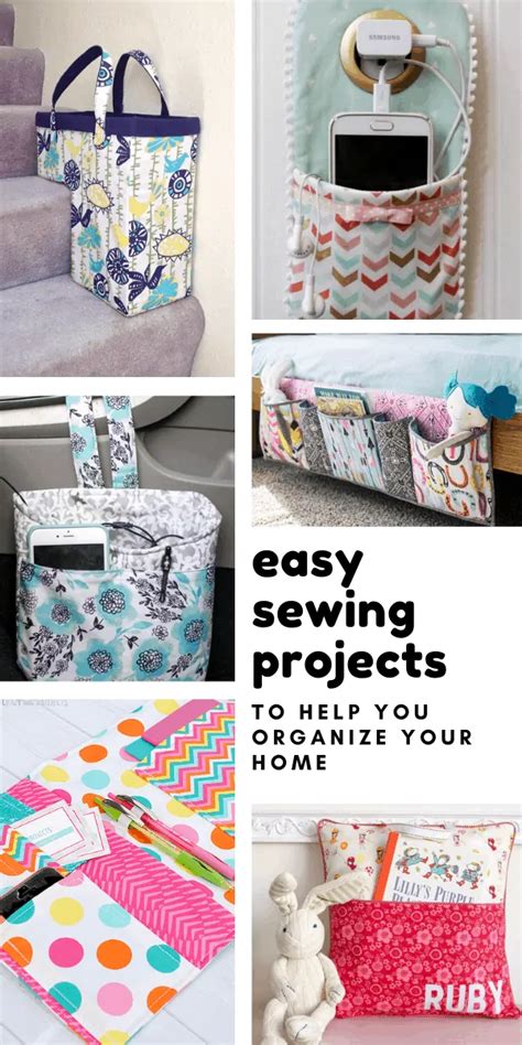 15 Awesome Sewing Projects To Make You An Organization Genius Sewing