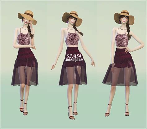 Midi Skirts At Marigold Sims 4 Updates