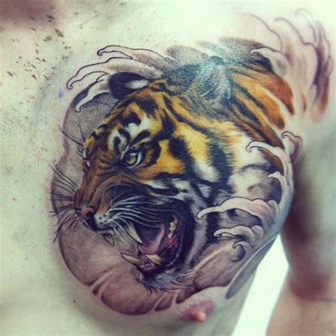 Awesome Tiger Tattoo Designs Meaning