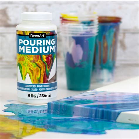Paint Pouring Medium Paint Parties By Decoart
