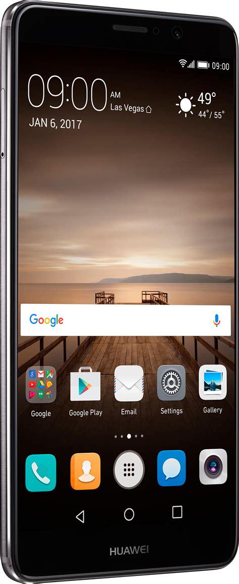 Best Buy Huawei Refurbished Mate 9 4g Lte With 64gb Memory Cell Phone