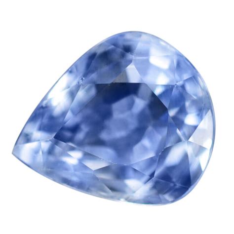 101 Ct Exquisite Natural Light Blue Sapphire Top Luster With Glc