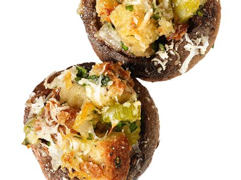 Stuffed mushrooms have been a cocktail party favorite for years; Stuffing-Stuffed Mushrooms : Food Network Magazine : Food ...