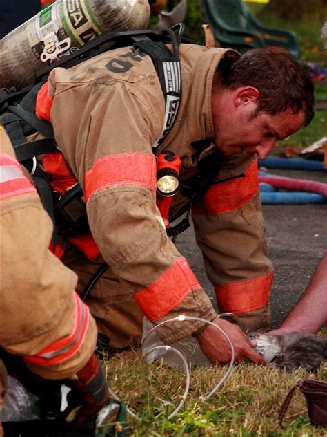 Portland Gresham Firefighters Fight House Fire Save Cat Oregonlive Com