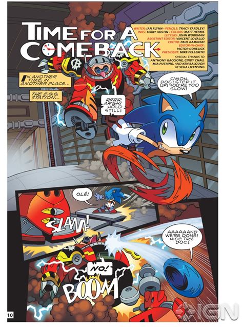 Matt Herms Comic Art And Illustration Sonic Super Special 03