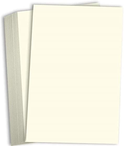 Syston A4 Premium Ivory Paper Sheets Off White Super Smooth Finish