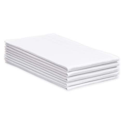 Wholesale Cotton Huck Towels Heavyweight New White