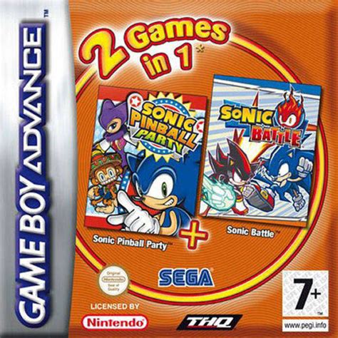 2 Games In 1 Sonic Pinball Party Sonic Battle Reviews Gamespot