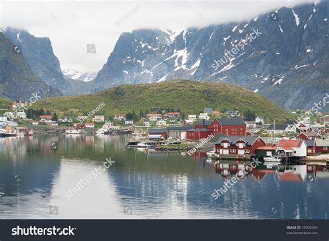 As customers cancel their bookings and demand refunds, norwegian, much like other cruise liners. Beautiful Norwegian Village With Fjord And Mountains Stock ...