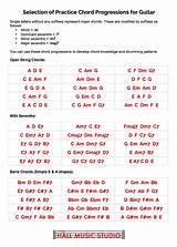 Chord Progressions For Guitar