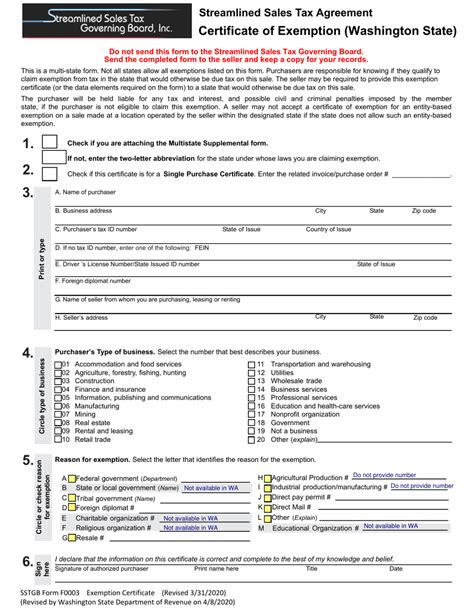 Sstgb Form F0003 Fill Out Sign Online And Download Fillable Pdf