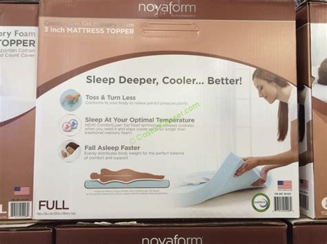 Here is our real life experience of using a costco memory foam mattress topper. costco-861225-novaform-comfortluxe-3-memory-foam-mattress ...