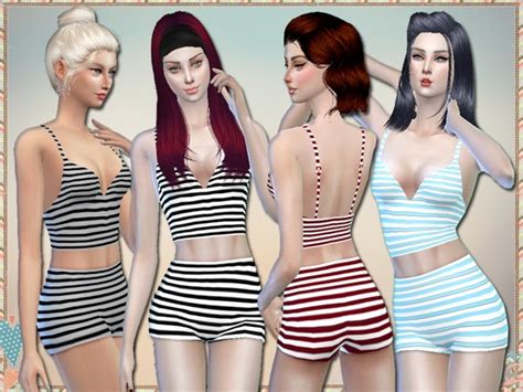 Sims 4 Ccs The Best Clothing By Simlark
